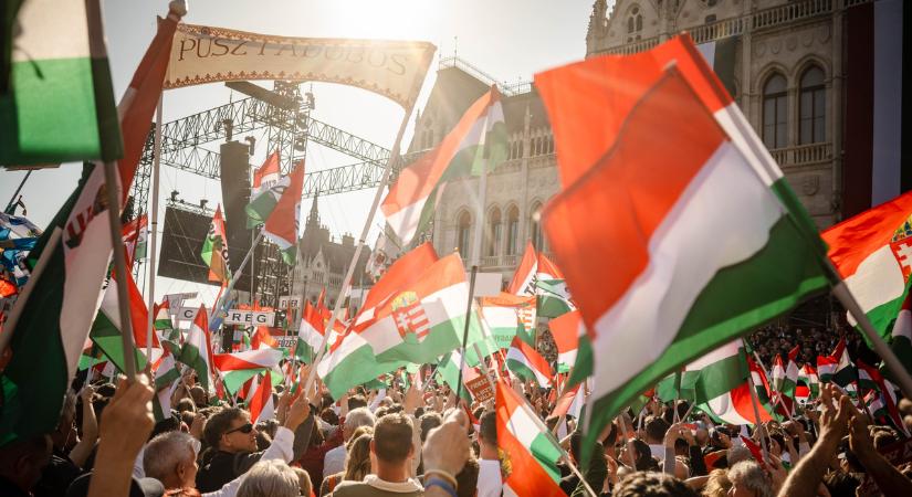 Orbán Viktor: Szabadság csak szeretetből szökhet szárba