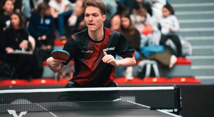 Asztalitenisz: András Csaba elődöntős Varasdon
