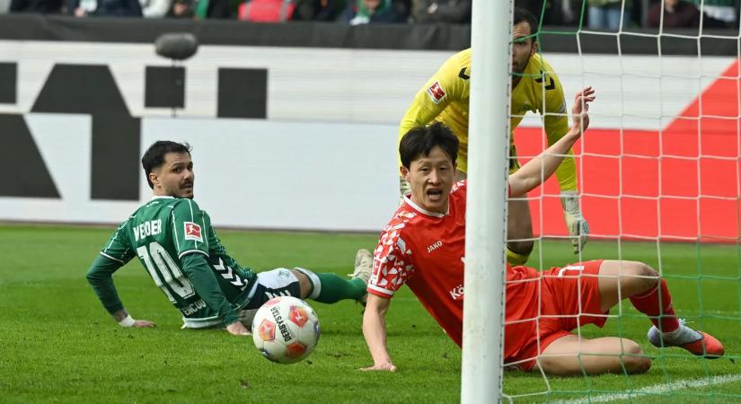 A félidők elején betalált a Mainz; az Union Berlin a hajrában harcolta ki a győzelmet