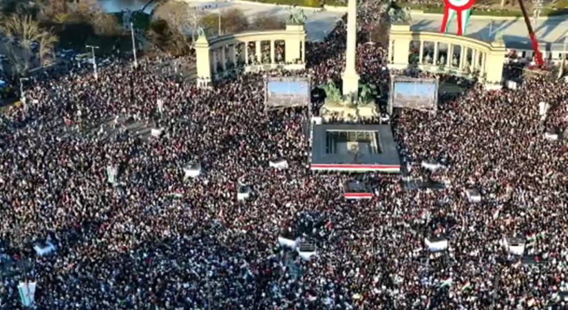 Nemzeti Menet – Magyar Péter: ‘nem lehet a fotelben maradni, két X mindent megváltoztathat’