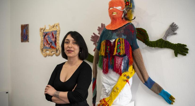 „Ijesztő képet akartam létrehozni, hogy kifejezzem a nőiségem erejét"