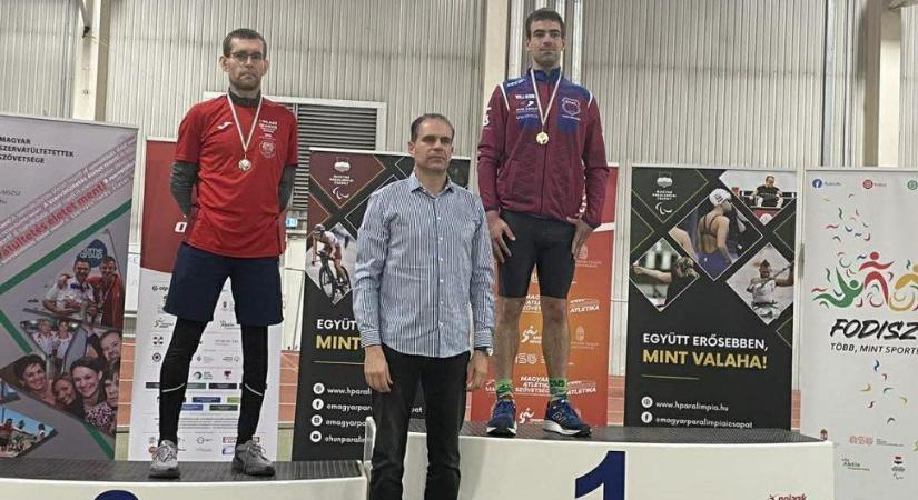 Atlétika – Tóth Zsolt két számban két érmet szerzett
