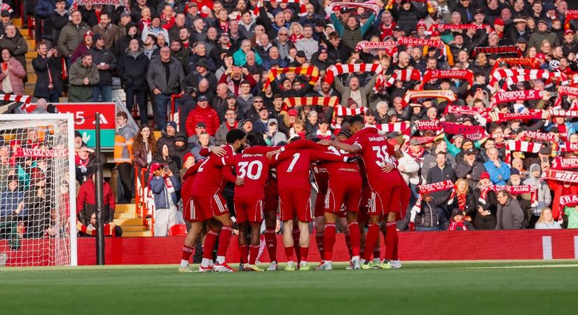 Szoboszlai Dominik újabb szabadrúgásgólja a döntetlenhez volt elég a Liverpoolnak – állás