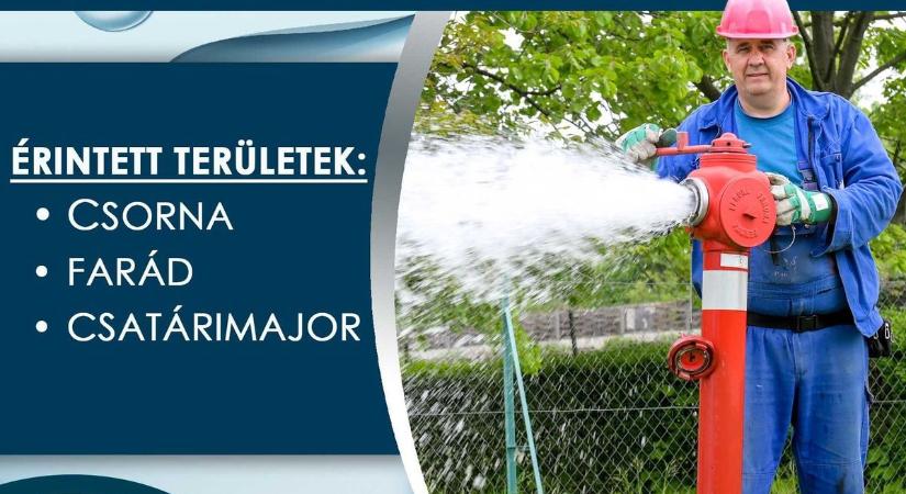 Sokszor nem lesz víz a Rábaköz egyes részein