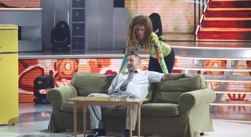 Erre senki sem számított: Lékai-Kiss Ramóna fehérneműben tűnt fel A Nagy Duett színpadán