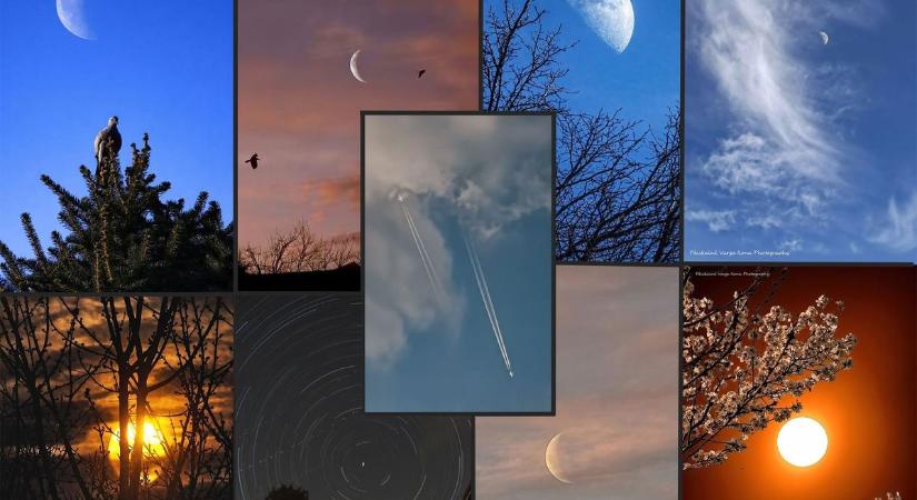 Égi tünemények a kert végéből - Olvasónk felvételei