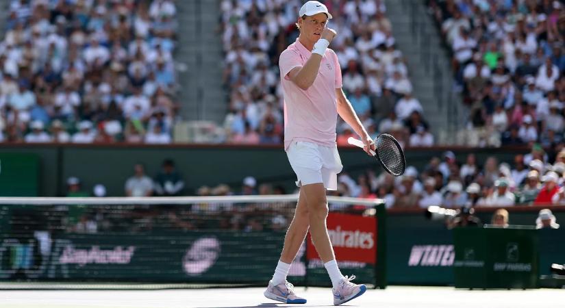 Medvegyev legyőzésével Sinner nyerte az Indian Wells-i férfi tenisztornát