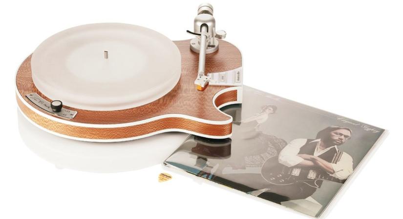 Gitár formájú lemezjátszóval ünneplik Al Di Meolát