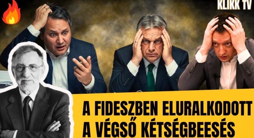 A Fideszben eluralkodott a kétségbeesés - már ígérni se mernek