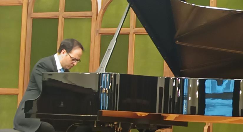 Csabay Domonkos a Régi Zeneakadémián