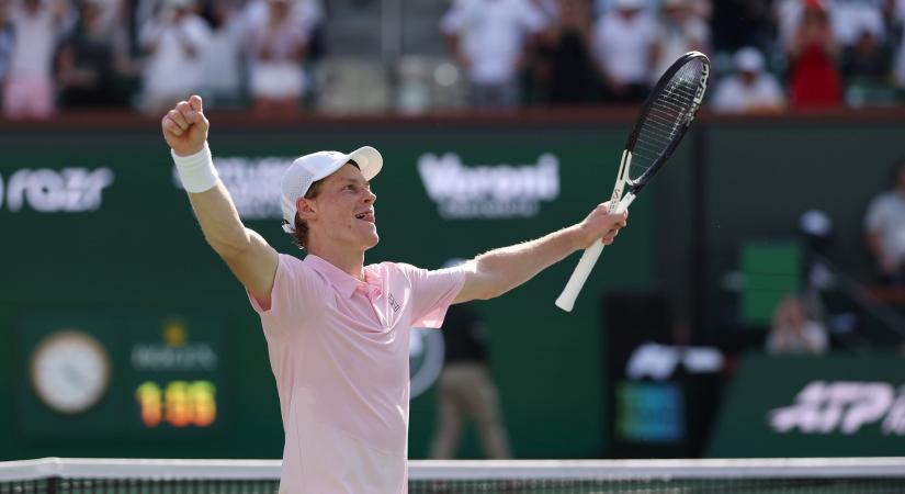 Sinner nyert Indian Wells-ben