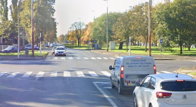 Gyalogosgázolás Debrecenben