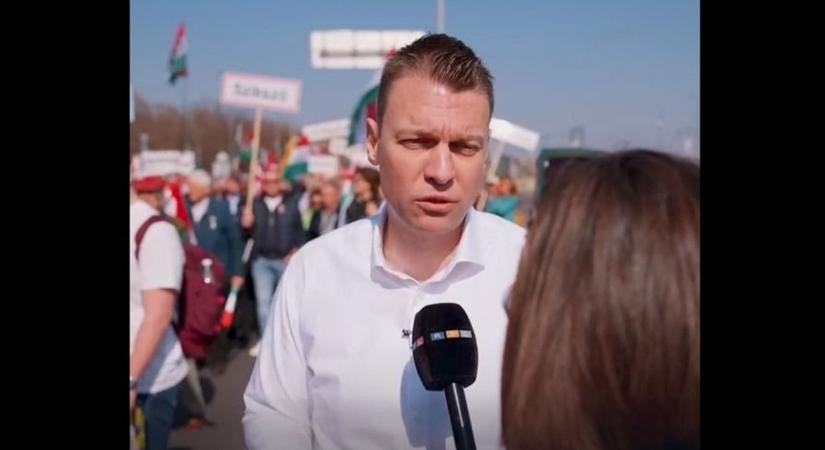 Az RTL elkapta Menczer Tamást a Békemeneten: az igazgató két ténnyel azonnal helyretette a liberális sajtót (VIDEÓ)
