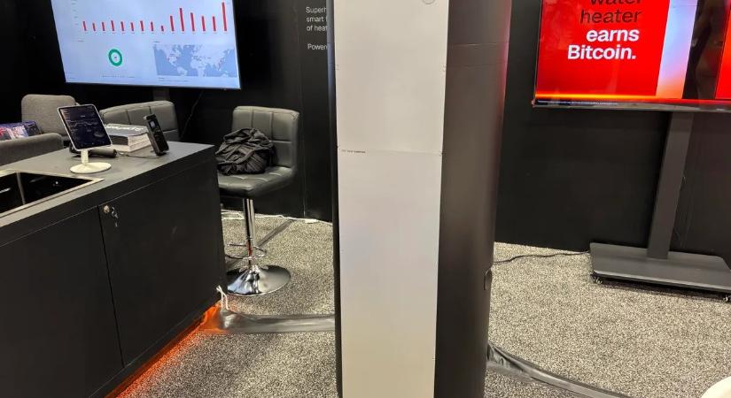 Hivatalosan is megjelent az a háztartási bojler, amellyel Bitcoint lehet bányászni