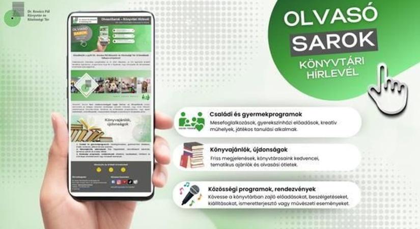 Elindult a győri könyvtár hírlevél szolgáltatása