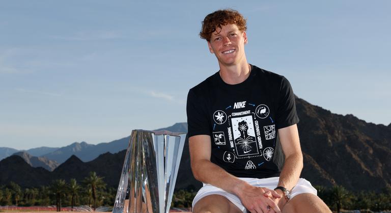 Jannik Sinner nyerte a volt világelsők csatáját, és így az Indian Wells-i tornát – videó!