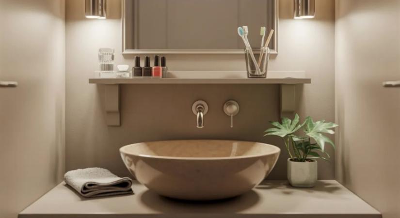 7 tárolási trükk kis fürdőszobákhoz – így végre rend lesz a fürdőszobapultodon