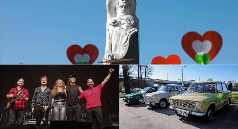 Íme a hétvége képekben: koncert, veterán csodák és március 15.