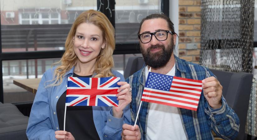 Miért beszélnek másképp az amerikaiak és a britek?