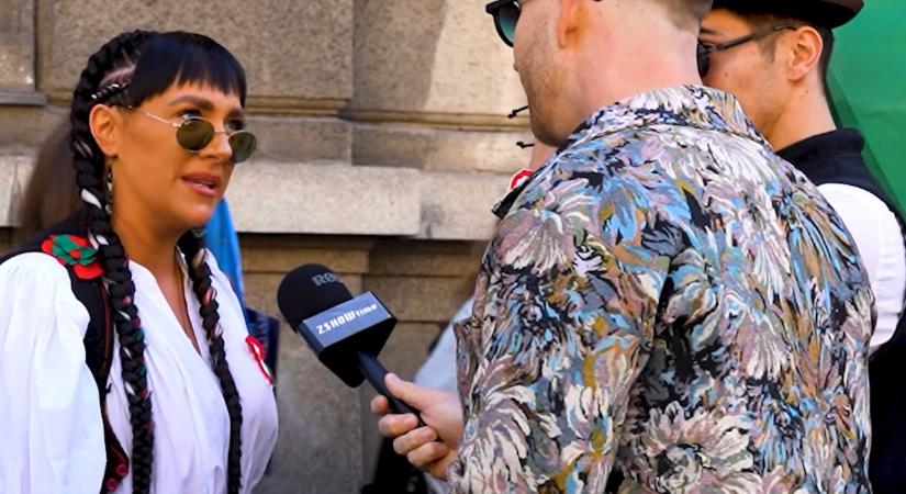 Tóth Gabit zsarolással vádolták meg a Békemeneten, felháborodottan reagált: videó