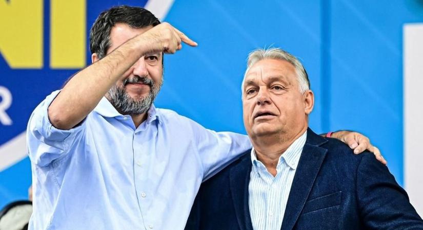 Rendkívüli siker, veletek vagyunk! – Salvini üzent Orbán Viktornak a Békemenet kapcsán