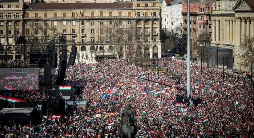 A Békemenet legjobb képei, amelyeket Magyar Péter biztosan nem akar látni