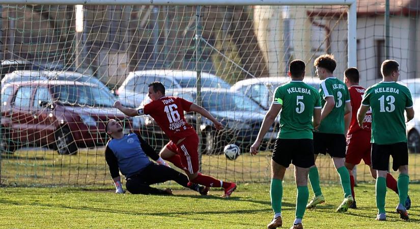 Győzelemmel felérő döntetlent ért el Kelebián a Tompa – fotók