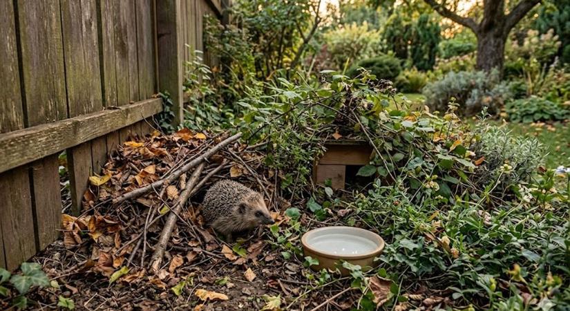 Hogyan legyen a kert sündisznóbarát, és miért nem elég hozzá egy cuki sünház?