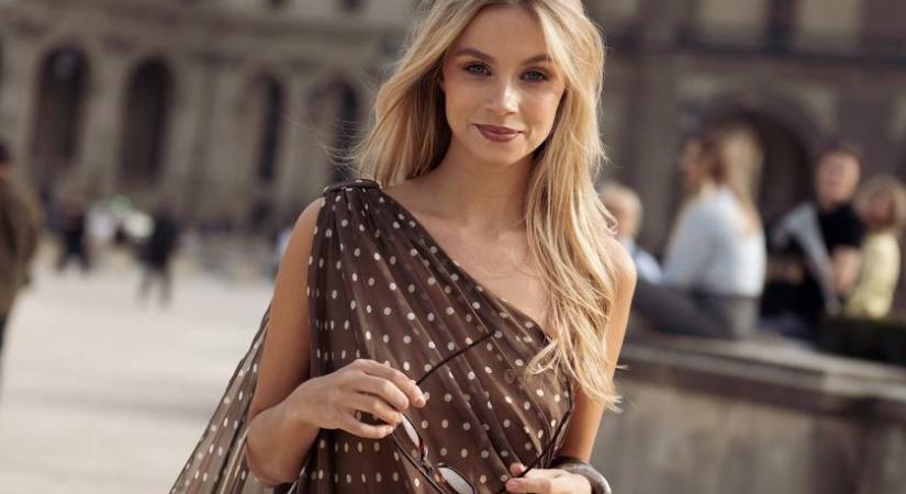 A hét szettje: az igazán elegáns nők így viselik a pöttyöket idén tavasszal