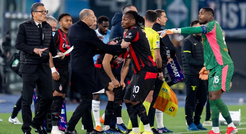 A Milan lecserélt sztárja elképesztő hisztit vágott le – videó