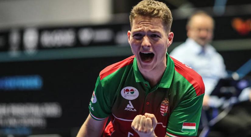 Asztalitenisz: András Csaba döntőbe jutott a horvátországi WTT-versenyen