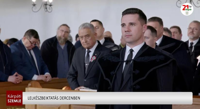 Lelkészbeiktatás Dercenben (videó)