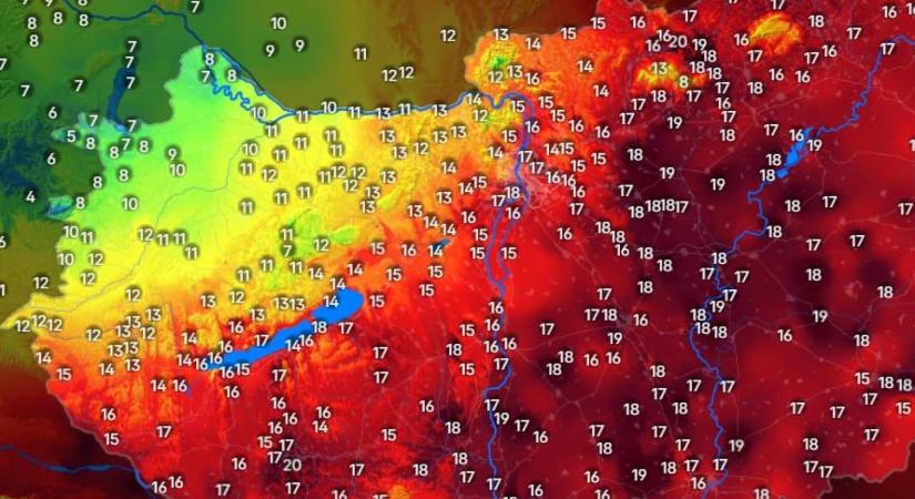 Belopódzott a hideg: 5 fok van Sopronban