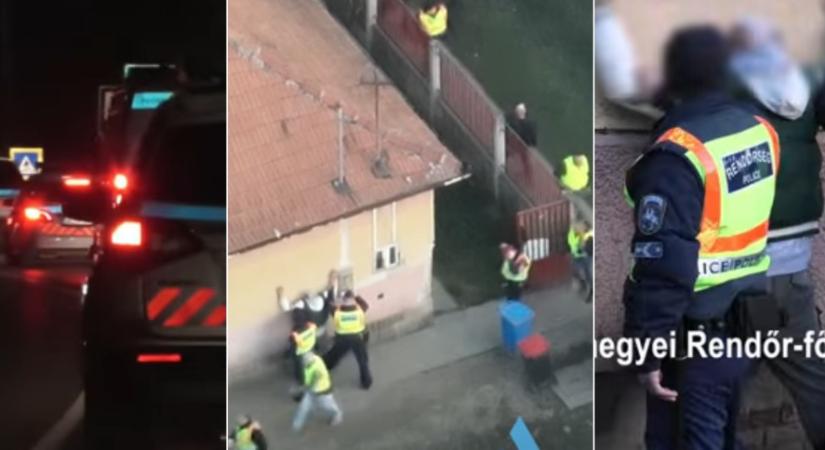 Nagy razzia volt Hajdúböszörményben és Hajdúdorogon: több mint száz egyenruhás csapott le