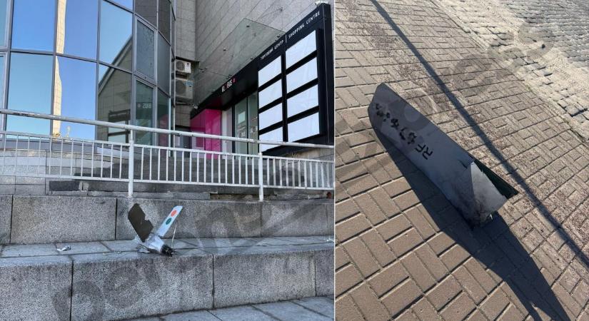 Az oroszok hétfőn mesterséges intelligenciával ellátott drónokkal támadták Kijevet, az egyik a Majdanra zuhant