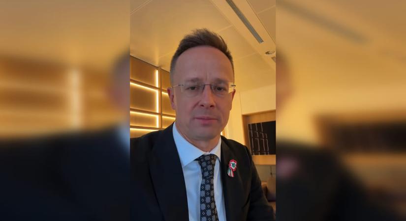 Szijjártó Péter: „Ilyen nyílt, durva, szégyentelen fenyegetőzéssel még nem találkoztam”