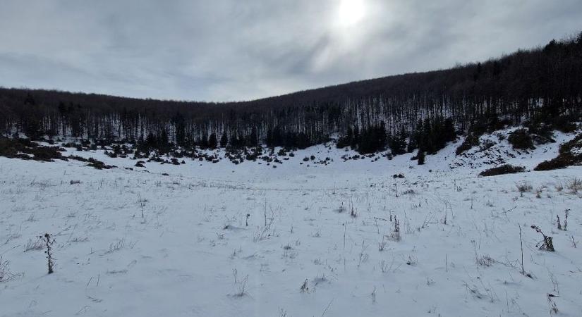 Újabb fagyos hajnal márciusban a Bükk-fennsíkon