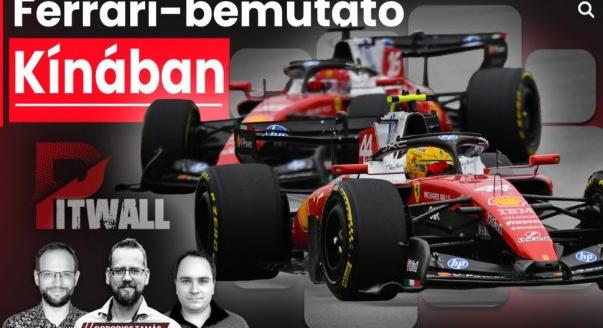 Pitwall: Ferrari-bemutató a Kínai Nagydíjon