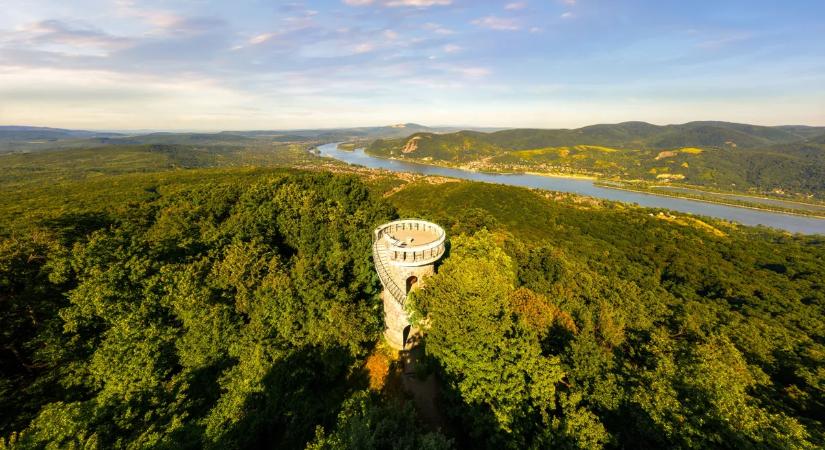 Irány Nagymaros: lehengerlő panoráma vár a Julianus-kilátóból