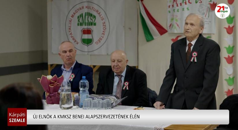 Új elnök a KMKSZ Benei Alapszervezetének élén (videó)