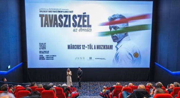 A hétvége legnézettebb filmje lett a Magyar Péterről szóló Tavaszi szél