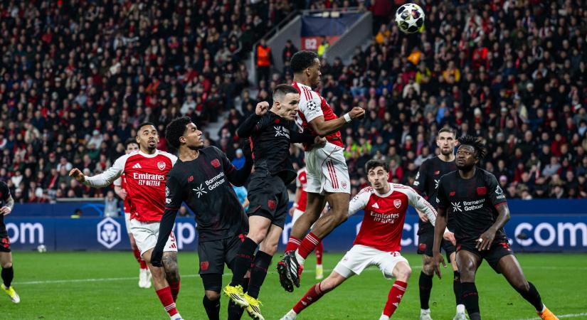 Történelmi győzelem nélkül is továbbjuthat a Leverkusen a Bajnokok Ligájában