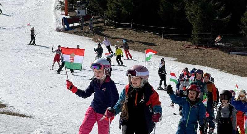 Kokárdás síeléssel zárult a 2025–2026-os síszezon a Mátraszentistváni Síparkban