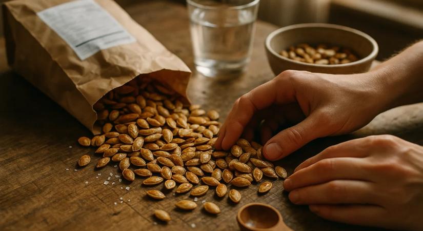 Ilyen hatással van a szervezetedre, ha megeszel egy zacskó tökmagot