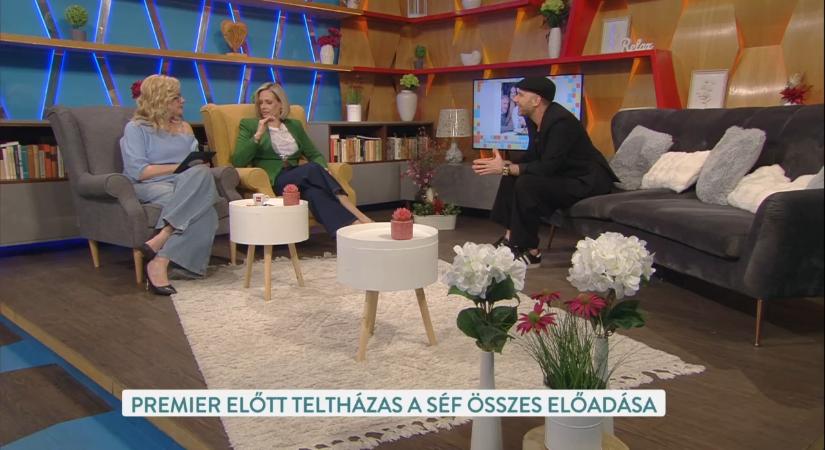 "Mindent megkapok, amire egy színész vágyik!" – Járai Máté a Séfről mesél