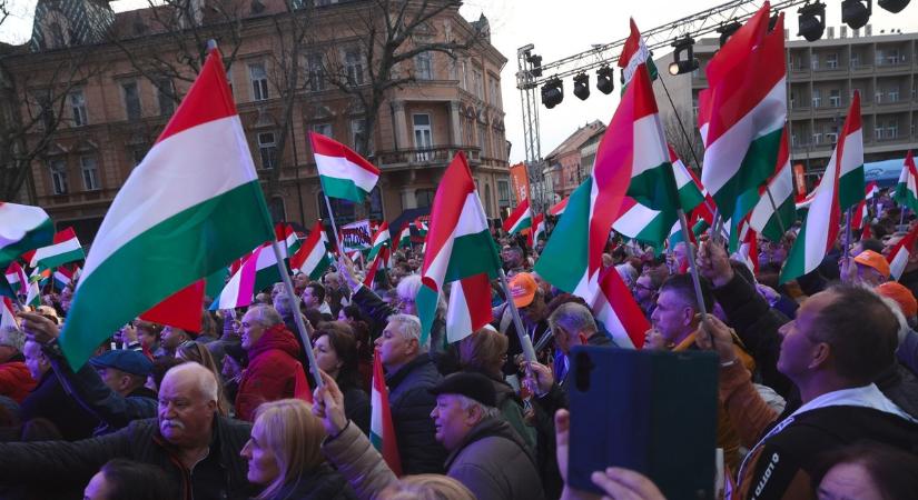 Váratlan vendég érkezett a kaposvári Békemenetre - Videó!