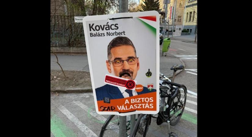 Ti emlékeztek arra, hogy a Békemeneten hányan tépdesték le, rongálták meg a Tisza plakátjait?