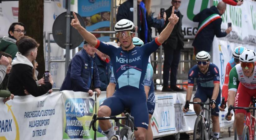 Megszületett az MBH kerékpárcsapatának második idei győzelme