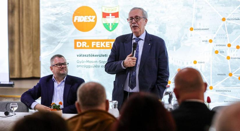 Országjáró fórum Bakondi Györggyel Bakonyszentlászlón: sok katasztrófát láttam