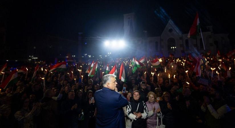Orbán Viktor Kaposváron: Képesek vagyunk arra, hogy megvédjük az országot